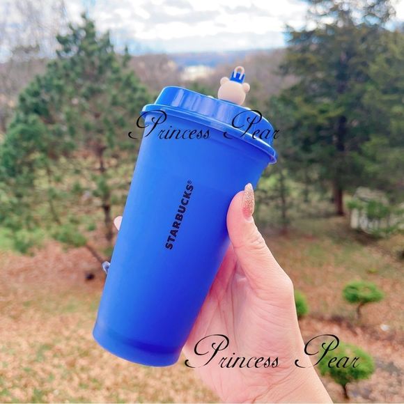 Starbucks 2022 Thailand Nutcrackers stopper with Reusable color changing hot cup - Picture 5 of 5